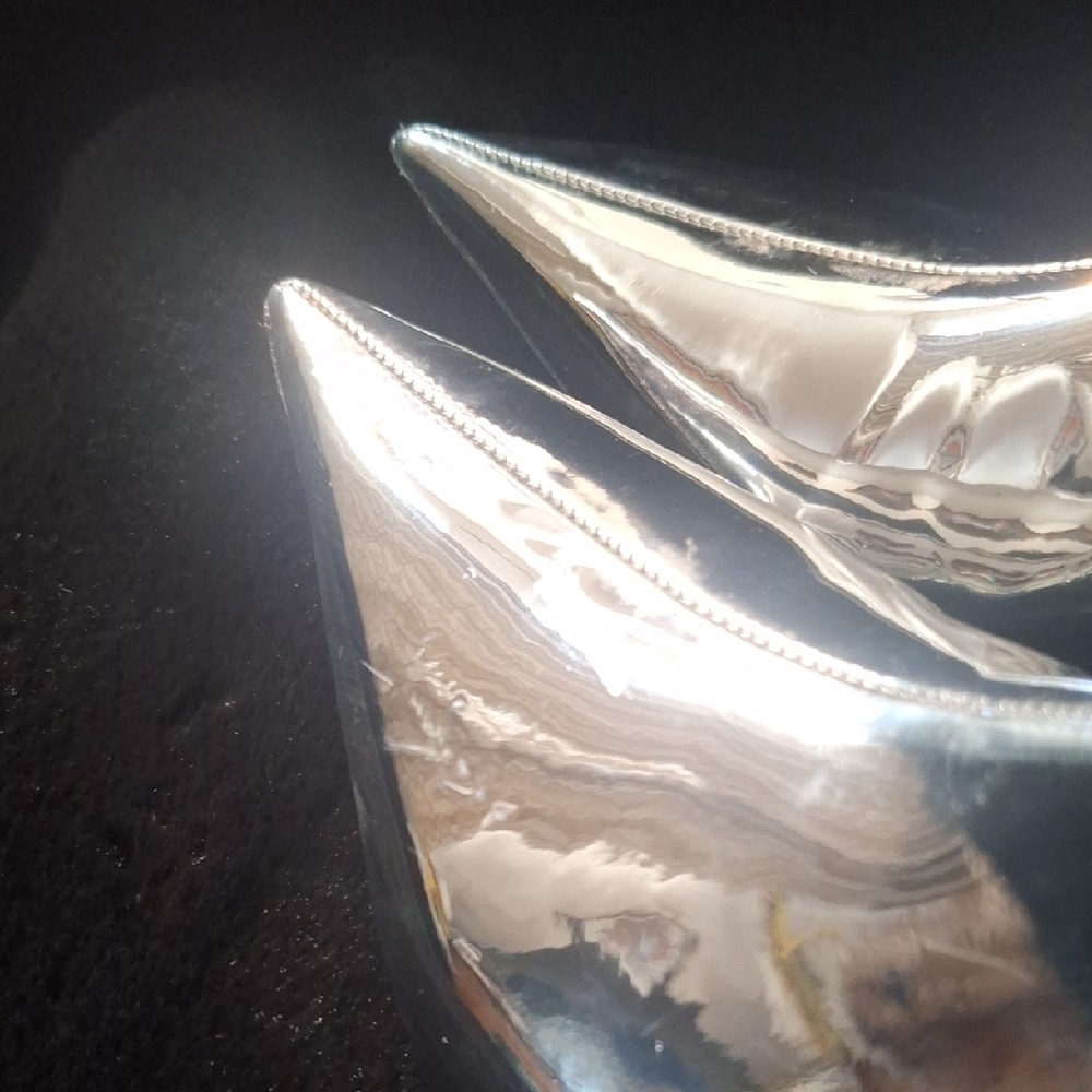 Gianni Bini Metallic Silver Ankle Booties - Picture 7 of 7